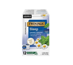 Té Herbal para Dormir Twinings, 72 Cápsulas K-Cup para Keurig, 12 Unidades (Paquete de 6) - Product Image 1