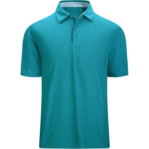 Polo de golf unisexe de haute qualité évacuation de l'humidité polo décontracté à manches courtes à séchage rapide avec impression numérique personnalisée - Product Image 5