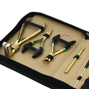 Wholesale Price <b>Hair</b> Extension Tool Kit Microbead Tape in Pliers 3 Hole <b>Crimper</b> & Remover Pliers 24pcs Sectioning Clips comb kit - Product Image 3