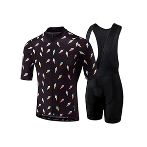 Combinaison de vélo à avantage personnalisé ensemble de maillots de cyclisme respirants avec short de grande taille vêtements de sport OEM pour cyclistes - Product Image 1