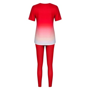 Survêtement décontracté deux pièces OEM ODM pour femmes Fabricant de vêtements de sport à la mode avec logo personnalisé - Product Image 3
