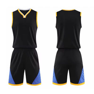 Uniforme de basket-ball pour hommes Maillots et shorts de basket-ball sur mesure Vêtements de sport Football 100% Polyester Adultes Imprimé 120 Grammes - Product Image 5