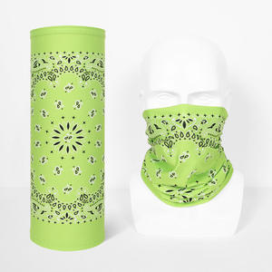 Custom Print Cycling Motorcycle Sunscreen Breathable Ice Silk Sport Mesh <b>Paisley</b> Neck Tube Gaiter <b>Bandana</b> - Product Image 3