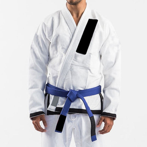 Uniformes de Taekwondo de qualité supérieure en gros d'usine, 100% coton, couleurs personnalisées, logo frontal, séchage rapide, respirant, pour hommes adultes - Product Image 1