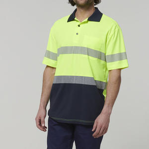 Offres Spéciales hommes surdimensionné à manches courtes évacuation de l'humidité polos 100% séchage rapide coton de qualité supérieure avec broderie personnalisée - Product Image 1