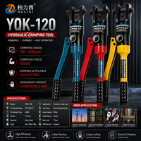Pinza de Crimpado Hidráulica Manual BOLIXI YQK-120, Herramienta para Crimpar Terminales de Cable de 10-120 mm²