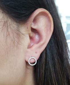 Boho Style 925 Sterling Silver Blanc Topaze Pierres Précieuses Boucles D'oreilles Bijoux À La Main En Argent Boucle D'oreille Bijoux pour Femmes Cadeau De Mariage - Product Image 3