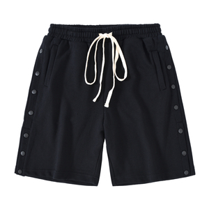 กางเกงขาสั้นออกกำลังกายผู้ชาย ผ้าสแปนเด็กซ์/โพลีเอสเตอร์ แห้งเร็ว ทรงหลวม สไตล์สตรีทแฟชั่น รับผลิตตามแบบ OEM - Product Image 6