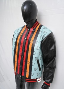 Chaqueta de piel sintética con sublimación chaquetas de invierno para hombre - Product Image 4