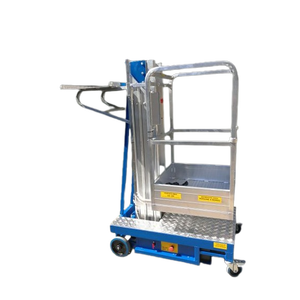 Plateforme Élévatrice Électrique E200 à Chargement Frontal Réglable pour les Secteurs de la Construction et Hôtellerie – Neuve ou d'Occasion, avec Pompe, Moteur et Propulseur - Product Image 1