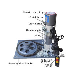 Motor para Puerta Enrollable Personalizado de Fábrica, Motor para Persiana Enrollable de 800 kg con Interruptor de Límite Automático y Cadena de Emergencia, Venta al por Mayor - Product Image 1
