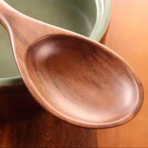 Cuchara de Té Desechable de Madera Ecológica de Alta Calidad, Reciclable, Ligera, para Preparación de Té, Uso en Fiestas, Vajilla de Cocina al por Mayor - Product Image 1