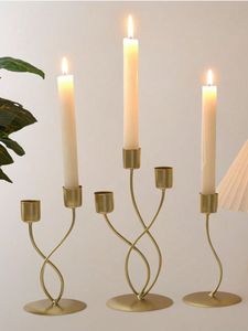 Porte-cône en métal en laiton antique pour intérieurs de luxe ajoutant une lueur chaude et une touche royale à la décoration de la maison - Product Image 6