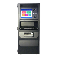 Kiosque d'impression de document de dispositif de distribution de carte debout libre de support de kiosque de service d'individu d'écran tactile