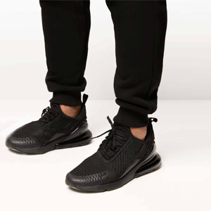 Pantalones deportivos negros ajustados para hombre, pantalones de chándal de forro polar con cintura elástica y puños en los tobillos, pantalones deportivos casuales para gimnasio - Product Image 3