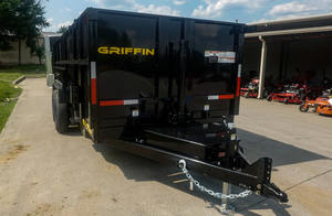 Remolque Volquete Telescópico de 7x16 con Laterales de 4 pies, Ejes de 7K, 14k GVWR, Remolque de Tractor Agrícola Usado con Componentes Centrales de Engranajes y Motor - Product Image 3