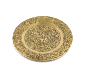 Bandeja Redonda de Metal para Chocolate, Moderna y de Lujo, Artesanía Hecha a Mano, Multifuncional para Hoteles, Tiendas de Regalos, Presentaciones Navideñas - Product Image 4