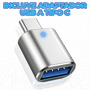 Hub USB 3.0 de 7 Puertos con Interruptores Individuales, Cable de 1.2M, Incluye Adaptador USB-A y USB-C para Transferencia de Datos, Divisor de Computadora, Velocidad de 5Gbps - Product Image 2