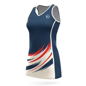 Uniforme de netball para esportes, uniforme confortável e venda on-line