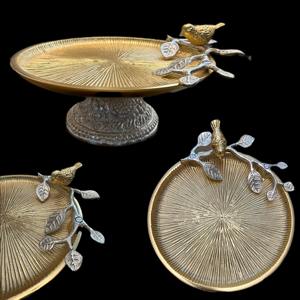 Soporte de madera y resina para pasteles, elegante soporte decorativo para postres para bodas, fiestas de cumpleaños y uso moderno en la cocina del hogar de la India - Product Image 4