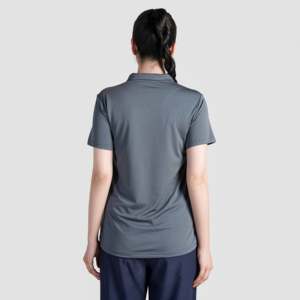 Camisa Polo Pulse Gris para Mujer - Product Image 2