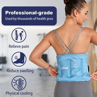 Pack de gel souple personnalisé avec logo pour blessures, thérapie chaude et froide réutilisable pour épaule, genou, dos, taille, bras, pour soulager les muscles