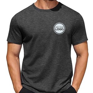 Fit Shirts T-shirts évacuant l'humidité Respirant Athletic Workout Fitness T-shirts à manches courtes - Product Image 6