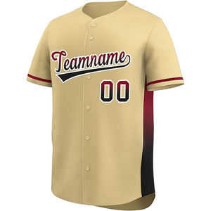 Personalizado Color sólido Sublimación completa Imprimir Equipo Béisbol Jersey Fábrica al por mayor Uniforme de béisbol Proveedor de Pakistán - Product Image 2