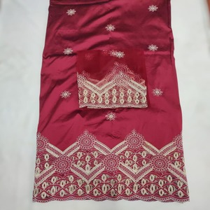 El último y deslumbrante George Wrapper nigeriano de The Timeless Grace con bordados y un intrincado diseño de trabajo de calado para bodas. - Product Image 1