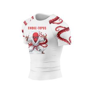 ODM customized High Quality Custom Rash Guard Men Wholesale Spandex Bjj Rash Guard Surfing Diving Rash Guard - Product Image 4