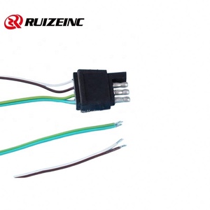 Auto Rücklicht buchse Anhänger anschluss Netz kabelst ecker Vieradriges Verlängerung kabel - Product Image 4