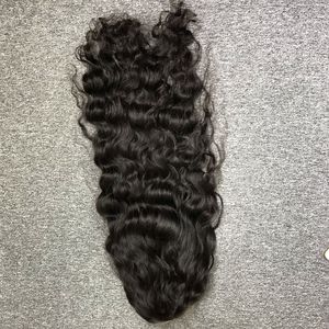 2024 Top vente os droit vierge brut vietnamien cheveux Bundle une trame de donneur avec Base de dentelle suisse femmes courtes HD dentelle perruques - Product Image 5