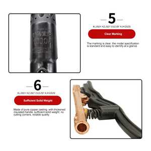 Porte-électrode de soudage noir à ressort, support de torche en tungstène pour soudage à l'arc - Product Image 5