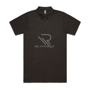 Polo de golf pour homme de haute qualité, tissu personnalisé, design unique, 100% coton extensible - Product Image 3