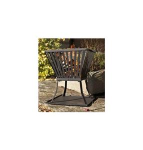 Portable foldable iron <b>fire</b> <b>pit</b> for <b>camping</b> adventures picnics and road trips with lightweight compact design - Product Image 1