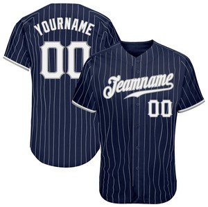 Maillot de baseball d'équipe personnalisé avec impression par transfert thermique 100% polyester respirant personnalisable Nom et logo de l'équipe Positions - Product Image 3