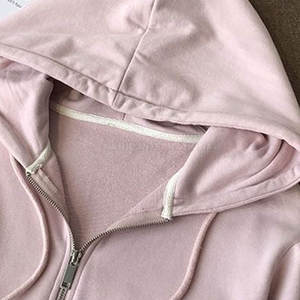 Uso al aire libre Ropa de mujer Color sólido Algodón Chándal Bajo Moq Diseño personalizado Chándales de mujer - Product Image 2