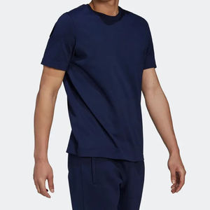 เสื้อยืดฟิตเนสผู้ชายปี 2026 สีเขียวมิ้นท์อ่อน เนื้อผ้าเจอร์ซีย์นุ่ม 100% โพลีเอสเตอร์ ทรงมาตรฐานสำหรับผู้ชาย - Product Image 3