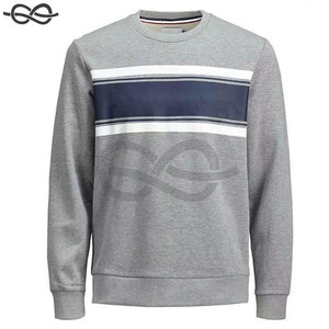 เสื้อสเวตเตอร์คอตตอนฝรั่งเศสเทอร์รี่ปักไซส์โอเวอร์ไซส์ใส่ได้ทั้งชายและหญิงเสื้อลำลองคอกลมสไตล์แฟชั่น - Product Image 1