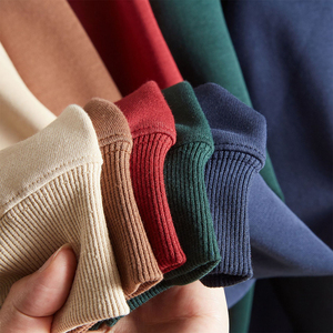 เสื้อฮู้ดดี้บุผ้าซาตินสำหรับผู้ชายเสื้อสวมหัวปักลาย100% 320gsm ผ้าคอตตอน - Product Image 4