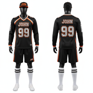 Uniforme de cheerleading pour hommes en polyester et élasthanne GSM, design à panneaux bleu, blanc et rouge, sublimation, logo personnalisé, uniforme de cheerleader - Product Image 3