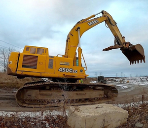 Prix d'usine Qualité DEERE 450C LC Excavatrice hydraulique Équipement de construction lourd Haute efficacité Performance durable - Product Image 1