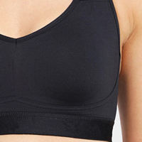 Sujetador Deportivo de Alta Calidad para Mujer, Talla Grande, para Yoga y Fitness, con Elasticidad en Cuatro Direcciones, Material de Spandex/Algodón de Alta Sujeción
