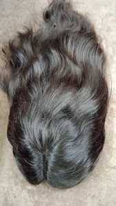 Peluca corta de pelo Remy indio con color de pelo natural - Product Image 4