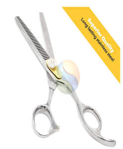 กรรไกรซอยผมสำหรับช่างตัดผมมืออาชีพ คมมาก ผลิตจากสแตนเลส ดีไซน์ทันสมัย  ขั้นต่ำในการสั่งซื้อน้อย - Product Image 3