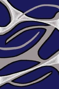 Alfombra Turca de Poliéster Shaggy Adiva, Tejida en Jacquard, Hecha a Máquina, de Pelo Alto, Reversible, para Sala de Estar, Dormitorio, Lavable - Product Image 3