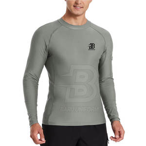 MMA Rash Guard Fitness Wear MMA Rash Guard dernière conception MMA Rash Guard à vendre Meilleurs produits - Product Image 1