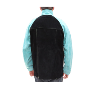 Chaqueta de soldadura de cuero de seguridad industrial resistente para hombre Material de cuero de calidad - Product Image 3