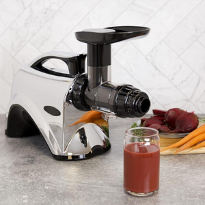 Machine à jus pressé à froid – Extracteur de jus de fruits et légumes à mastication lente en deux étapes, 150W - Product Image 6