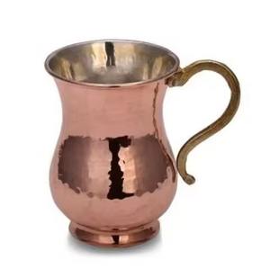 Taza martillada de cobre de inspiración vintage que ofrece encanto atemporal, artesanía premium y diseño elegante - Product Image 6